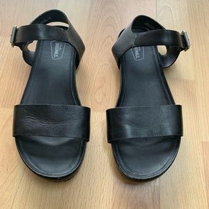 Clark’s Original Black Leather Sandal